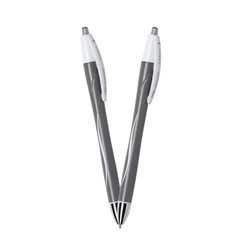 BIC Atlantis Exact Retractable Ball Point Pen, Black, 12 Pack