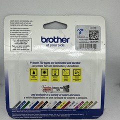 Brother TZE2312PK 12mm Black on White Tape – 2 Pack New still factory sealed