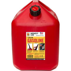 2p Midwest Can Company, 5 Gallon Capacity Gas Can with Flame Mitigation Device