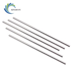 Lead 2mm Trapezoidal Screw Without Copper Nut T8 Lead Screw 100/150/200/250/300