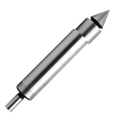 Edge & Center Finder, .200″ Edge Finder Tip + Center Finder Point, 3/8″ Shank
