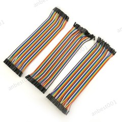 10/20/30cm Male to Male Female to Female 40Pin Jumper Wire Jumper Cable 40p