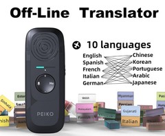 Language Translator Device,Two-Way Real-Time AI Voice Instant Translator,Mini