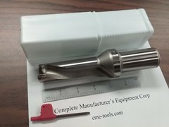 U drill 1-1/8″x3-1/2″x7″, 1-1/4″ shk, index, WCMX05 inserts #UD-118