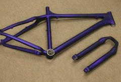 Matte Transp Candy VELVET / ANODIZED PURPLE powder coating paint, 1Lb/0,45kg