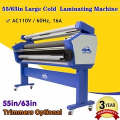 Qomolangma 55in / 63in Full-auto Wide Format Cold Laminator, with Heat Assisted