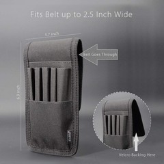 Belt Pen Holder, Pencil Holder pouch, Pen Sleeve Case Holster for Belt, Hold …