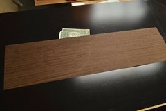 Wenge Raw Wood Veneer Sheet 7.5 x 31 inches 1/42nd thick 4684-39
