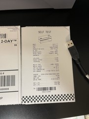 Rollo X1038 Label Printer Direct Thermal High Speed Printer Includes Cords