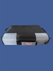 Case-it 2-Inch Dual D-Ring Zipper Storage Binder 4 inch Capacity Black