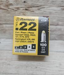 Ramset 42CW .22 Caliber Yellow master shot, triggershot, Hammer shot *10 Boxes*