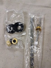 Signature Hardware Teapot Centerset Bathroom Faucet Cross Handles SH449724CP