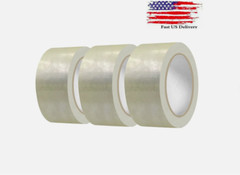 4 ROLLS of Carton Sealing Packing Clear Tape 1.89″ x 100 yards (300 feet)
