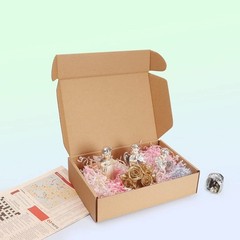 50 Pack Brown Corrugated Shipping Boxes 9x6x2 Inches