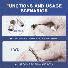 Rotor Cartridge fit for Ti-MAX X95L Dental 1:5 Fiber Optic Low Speed Handpiece