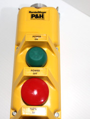 ⭐NEW⭐P&H HARNISCHFEGER 596 6-PUSHBUTTON PENDANT CONTROL STATION⭐With Cord Grip⭐