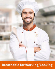 Chef’S Hats Adjustable Elastic Baker Kitchen Cooking Chef Cap for Adult/Kids