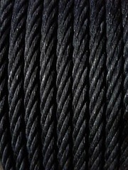 Black Powder Coated Galvanized Wire Rope Cable 1/8″ 7×19 – 100 ~ 1000 ft