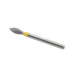 10 Burs Dental Diamond Burs FG Egg Football 379/023XF Extra Fine Grit High Speed