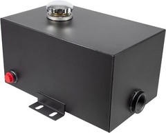 5 Gallon 14 Gauge Hydraulic Fluid Reservoir Tank with Inlet 1.5″ & Outlet 0.75”