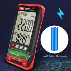 Multimeter Ohmmeter Voltmeter Digital Display Auto Range Test Volt Tester AC DC