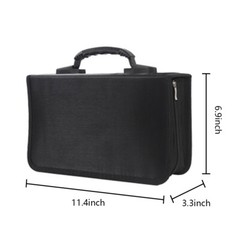 128/240/400/520 Disc CD/DVD Wallet Binder Book Sleeves Storage Bag Carrying Case
