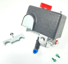 E111818 COLEMAN SANBORN PRESSURE SWITCH 4 PORT UNLOADER 145 ON-175 PSI OFF