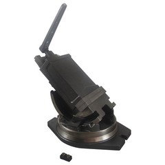 5 inch Tilting and Swiveling Milling Vise Milling Machine Vise with Base Bench