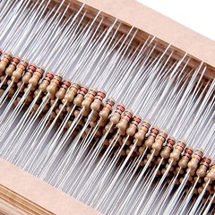 100 Pieces 1/4W .25 Watt 5% Tolerance Carbon Film Resistor (0R ~1M)