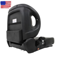 New For Toyota Forklift Seat With Seatbelt & Switch Adjustable Back Universal