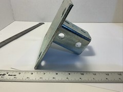 Power Utility Products 3033-SQ-EG Post Base Single Tall Zinc New Free shipping