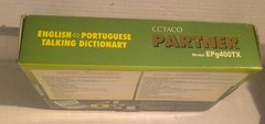 Ectaco Partner Portuguese Talking Dictionary w/CD Epg400TX TESTED FREE SHIPPING