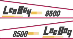 Leeboy 8500 Decal Kit- Very high quality aftermarket decals