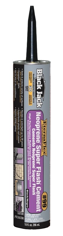 Black Jack 1010-9-66 Neoprene Rubber Wet/Dry Super Flash Cement 10 oz. (12-Pack)