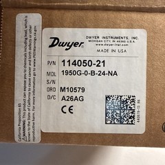 Pressure switch, Dwyer 1950G-0-B-24, Explosion-Proof , range 0.7-0.15″ w.c.