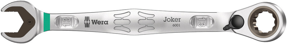 Wera 020068, 6001 Joker Switch Ratcheting combination wrenches, 13 x 179 mm