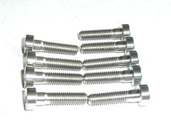 M5X20 5mm M5 X 20 LOW SHALLOW HEAD SOCKET CAP head TITANIUM Ti GR5 RACE SPEC