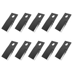 Pack of (10) New Left Hand Disc Mower Blades fits Various Applications & Models