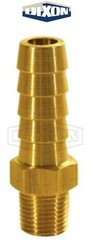 FACTORY NEW! Dixon 1020808C Brass 1/2″ Hose ID x 1/2″ Male NPTF Barb Fitting