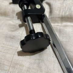 Table Clamp Pivot Point Metal Adjustable Holder for Mannequin Head Used Great