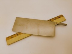 Sharpened Chinese Blade Blank 8X3.25 High Carbon Steel No Handle Dexter USA