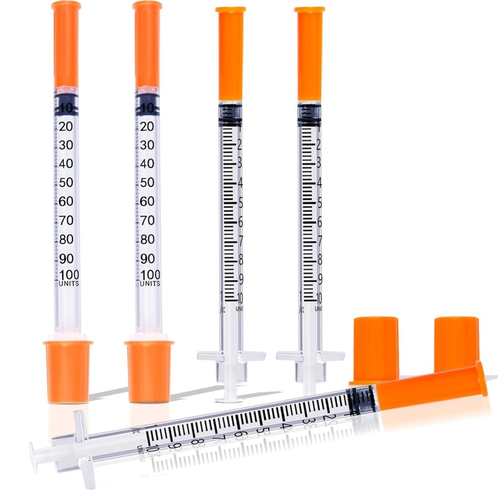 High-Quality 25 Pack Sterile Syringes 30G 1ml-5/16 Inch for Precise Measurements