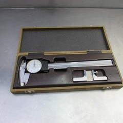 TESA 0-6″ Inside/Outside Dial Caliper 05.20001 Swiss Made .001″ Grad Stainless