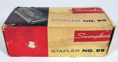 Vintage Grey Swingline Stapler #99 in Original Box w/Guarantee