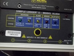 AEMC AL834 SIMPLE LOGGER II 4-CHANNEL DATA LOGGER (852)
