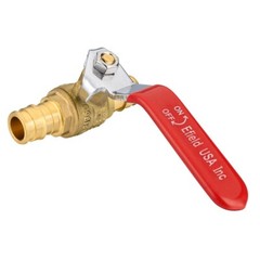 EFIELD 2 PCS Pex-A Expansion 1/2 Inch Full Port Brass Ball Shut off Valve
