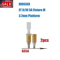 US Dental Hiossen ET I/II Mini Implant Abutment Set 1-6mm, PEEK Caps 1-5PCS Kit