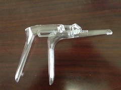 15112 Vaginal Speculum Disposable Size S Sterile Plastic Clear 1 Unit