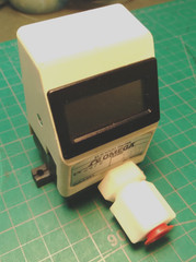 Omega Engineering FLR1012-D Liquid Flow Sensor with Display, 0.5-5 L/min