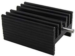 10-Piece TO-220 Black Heatsink Set for Voltage Regulators & MOSFETs